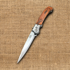 2 в 1 - Выкидной складной нож CL 55S с замком Liner lock + Выкидной нож CL 77S (JKLFDT55S-77) - изображение 4