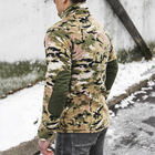 Тактическая кофта Lesko A973 Camouflage CP M флисовая мужская теплая (OPT-9951) - изображение 7