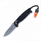 Нож Ganzo G7412-BK-WS чёрный - изображение 1