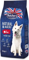 Sucha karma dla psów Butchers Natural & Healthy z wołowiną 15 kg (5011792000296) - obraz 1