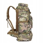 Тактичний військовий рюкзак сумка на плечі 70 л камуфляж - зображення 2