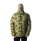 Парку чоловіча тактична для військових та армії Combat SoftShell, куртка військова 3XL Зелена - зображення 7