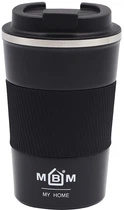 Термокружка MBM HOME 380 мл Черная (KP-28 S BLACK)