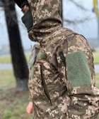 Куртка тактична чоловіча з мебраною військова з капюшоном бушлат софтшел SoftShell M - зображення 2