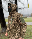 Куртка тактична чоловіча з мебраною військова з капюшоном бушлат софтшел SoftShell M - зображення 5