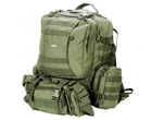 Тактичний Рюкзак Texar Camper 60л 50 х 30 х 40 см Олива 1000D - зображення 1