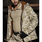 Куртка военная тактическая на флисе Рип-Стоп L Камуфляж Пиксель (HWPR2888979-1) - изображение 3