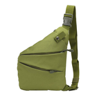 Рюкзак тактический на одно плечо AOKALI Outdoor A38 5L Green - изображение 2