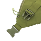 Рюкзак тактичний на одне плече AOKALI Outdoor A38 5L Green - зображення 4