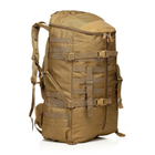 Тактичний рюкзак на 65л BPT7-65 койот - зображення 1
