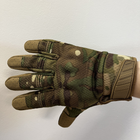 Тактичні перчатки з пальцями Gloves FF 5 мультикам М - зображення 7