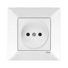 Розетка 1-я VIKO Meridian белая (90970007-WH)