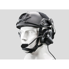Навушники електронні для стрільби Тактичні Активні Шумозахисні Олива EARMOR M32-Н for ARC Helmet Rails з можливістю підключення рації - изображение 5