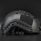 Рельсовое крепление для шлема FAST - Рельсы на каску шлем фаст для наушников, ночника, экшн-камеры Clefers Tac Черные - изображение 5