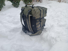 Военный рюкзак на 60 литров 55*35 см с системой MOLLE ВСУ рюкзак цвет олива - изображение 2