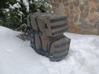 Військовий рюкзак на 60 літрів із системою MOLLE ЗСУ рюкзак колір олива - зображення 3