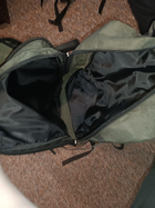 Военный рюкзак на 60 литров 55*35 см с системой MOLLE ВСУ рюкзак цвет олива - изображение 4