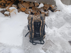 Военный рюкзак на 60 литров 55*35 см с системой MOLLE тактический рюкзак цвет пиксель - изображение 8