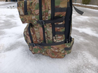 Військовий рюкзак на 60 літрів із системою MOLLE ЗСУ тактичний рюкзак колір мультикам - зображення 8