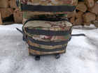 Военный рюкзак на 60 литров с системой MOLLE ВСУ тактический рюкзак цвет мультикам - изображение 10