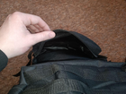 Военный рюкзак на 60 литров 55*35 см с системой MOLLE армейский рюкзак цвет черный для ВСУ - изображение 6