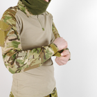 Сорочка Тактична Військова Убакс Мультикам / Кофта з довгими рукавами для військовослужбовців S - зображення 4