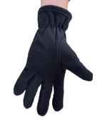 Зимние перчатки на флисе EKIPINUA черные (#EKIP219Ч) - изображение 3