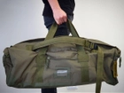 Баул-рюкзак військовий Mil-Tec 75л Олива (#EKIP202) - зображення 5