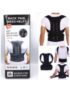 Бандаж для вирівнювання спини BACK PAIN HELP SUPPORT BELT - зображення 4