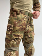 Военная тактическая форма комплект одежды G3 с защитными накладками Рип-стоп Мультикам XL - изображение 8
