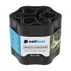Садовый газонный бордюр Cellfast 15х900см черный