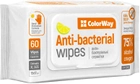 Спиртовые антибактериальные салфетки ColorWay для дезинфекции 15x17 см 60 шт (CW-3960)