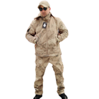 Теплий флісовий костюм куртка та штани софтшелл soft-shell мультикам ЗСУ розмір 50 ( L ) - зображення 2