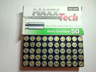 Пістолетні холості патрони Blank Cartridges MaxxTech 9 mm PAK steel case zinc plated 9 мм 400 Bar, 50 штук - изображение 3