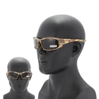Захисні тактичні армійські спортивні окуляри Daisy X7 Хамелеон -4 змінні лінзи + чохол - зображення 4