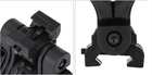 Адаптер кріплення для ліхтарика на бічну рейку шолома або планку Пікатінні Picatinny Element Airsoft Чорний - зображення 7
