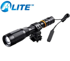 Тактичний ліхтар із кріпленням на ствол та виносною кнопкою Alite YT-1824G у кейсі Підствольний ліхтар c Zoom - зображення 1