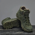 Демісезонні тактичні ботинки Укр Тек олива 45 - зображення 3
