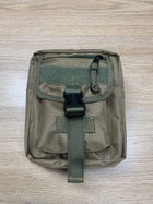 Утилитарная сумка с карманом койот. Тактический утилитарный подсумок - изображение 4
