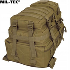 Военный тактический штурмовой рюкзак MIL-TEC из Германии койот на 36 литров для военных ВСУ - изображение 4