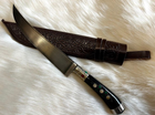 Нож пчак подарочный экземпляр Prezent Узбецкие традиции с инкрустацией 14Д 30см - изображение 1
