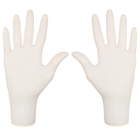 Латексні рукавички Mercator Santex Powdered розмір L кремові (50 пар) - зображення 2