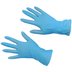 Вінілові рукавички Mercator Hybrid+ розмір M сині (50 пар) - зображення 2