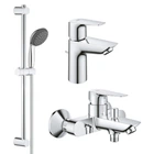 Набор смесителей для ванны GROHE QuickFix StartEdge UA202501SQ хром латунь CV030626