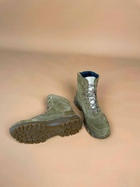Демисезонные тактические берцы Nato Койот, Ботинки из натуральной кожи. 45 - изображение 6