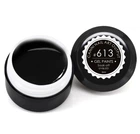 Гель-фарба CANNI 613 чорна, 5 ml