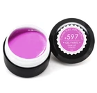 Гель-фарба CANNI 597 пастельна темно-рожева, 5 ml