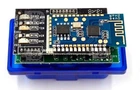 Диагностический автосканер ELM327 v1.5 Black Version (версия 1.5) Bluetooth 2 платы, чип PIC18F25K80