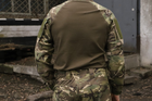 Тактичний військовий одяг. Чоловіча бойова сорочка Убакс (UBACS) з довгим рукавом мультикам розмір 58 (BEZ-2211) - зображення 5