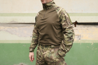 Тактичний військовий одяг. Чоловіча бойова сорочка, убакс (UBACS) з довгим рукавом, розмір 66 (BEZ-2211) - зображення 1